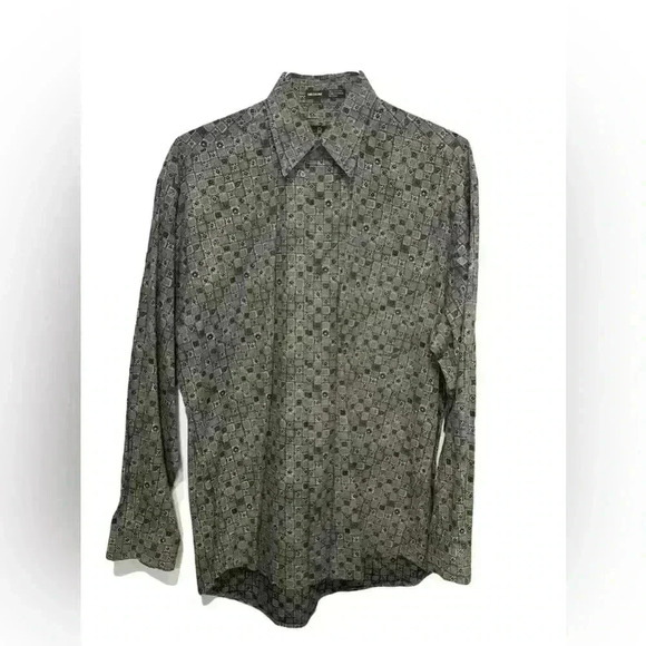 ENRO L Uomo Men’s Button Down Long Sleeve Shirt Size Medium Never Worn - Picture 1 of 7